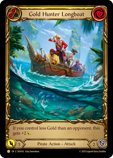 Gold Hunter Longboat (Treasure Pack)